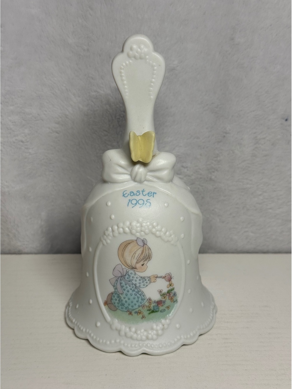 Precious Moments 1995 “God Bless You for Touching My Life” Bell - Teaching Art